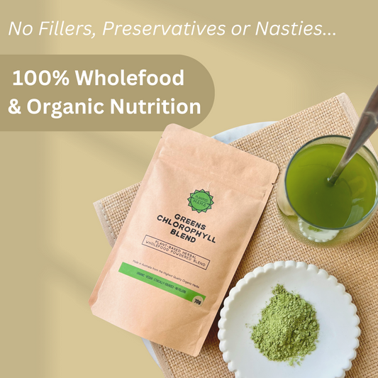 Greens Chlorophyll Blend I Organic & Wholefood